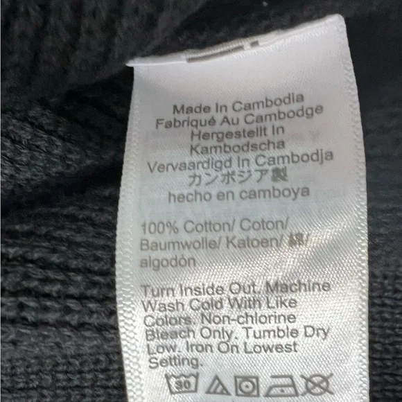 J. Crew Women's Cotton Lady Jacket Medium Sweater Cardigan Black NEW. 151 - Picture 5 of 5